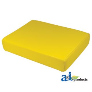 AF3269R-6 - Seat Cushion, Wood Base, 19.5" X 14", YLW