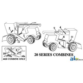 AH103727 - Auger, Tank Rear Cross