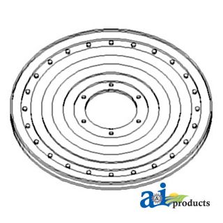 Ah106096 - Pulley, Countershaft Drive, Unloading Auger
