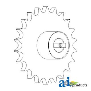 AH121046 - Sprocket, Tailings Auger, Upper