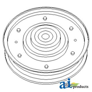 Ah140497 - Pulley-Idler, Screen Drive Idler Arm