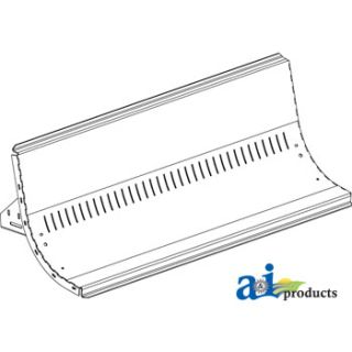 AH143047 - Sheet, Bottom, Straw Chopper Assy