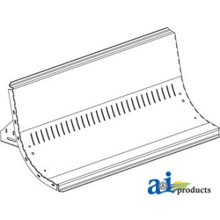 AH143048 - Sheet, Bottom Straw Chopper