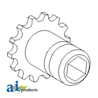 AH143069 - Sprocket, Drive; 14 Tooth / 60 Chain