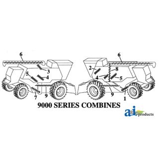 AH146554 - Auger, Upper Tank Loading (Fold Down)