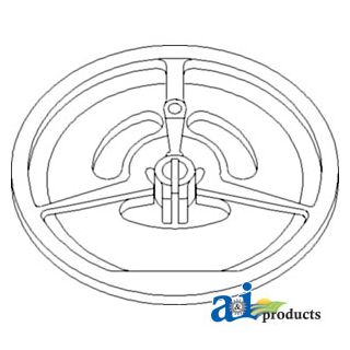 AH149356 - Sheave Assy, Inner Drive, Separator Fan