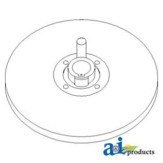 AH167534 - Sheave, Outer; Fan Driven