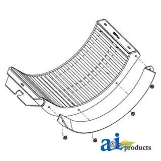AH206174 - Concave, Front (Round Bar)