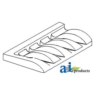 AH209118-5RB - Bar, Threshing Element Replaceable, Set Of 3