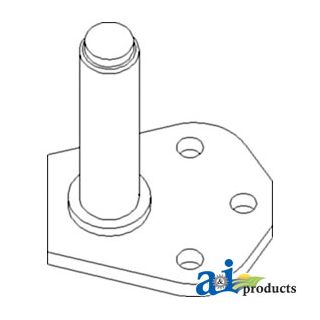 AH212002 - Pin, Pivot; Feeder House Driver