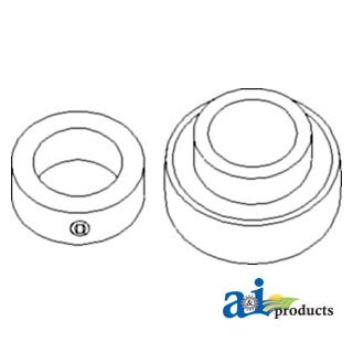 AH214862 - Bearing, Front Shoe Grain Supply Auger