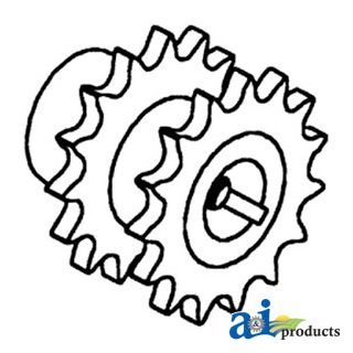 AH87249 - Sprocket, Walker & Shoe Drive