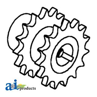 AH92689 - Sprocket, Walker & Shoe Drive