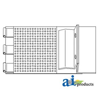 AH98030 - Door, Return Elevator (Perforated)
