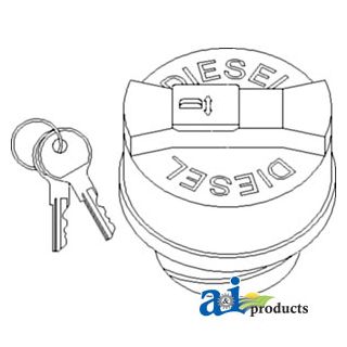 AL113087 - Cap, Fuel Filler; Lockable