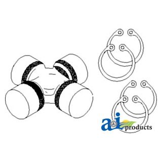 AL161324 - Cross & Bearing Kit; Mfwd