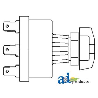 AL19890 - Starter Switch, Key