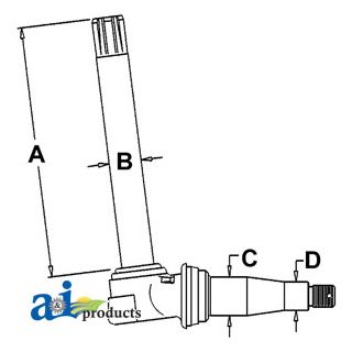 AL38381 - Spindle (RH/LH)