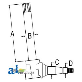 AL57855 - Spindle (RH/LH)
