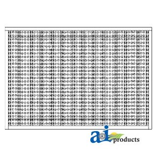 AL67279 - Side Screen, (LH)