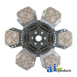 AL70272 - Trans Disc: 12.875", 6-button, feramic, spring loaded,