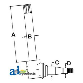 AR44333SP - Spindle, Heavy Duty