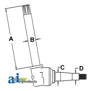 AR50981 - Spindle (RH/LH)