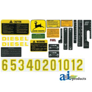 AR52393 - Hood Decal Set