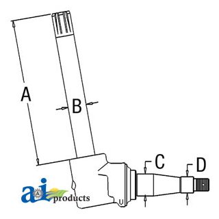 AR53850 - Spindle (RH/LH)