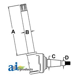 AR53880 - Spindle (RH/LH)