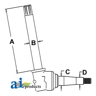 AR55179 - Spindle (RH/LH)
