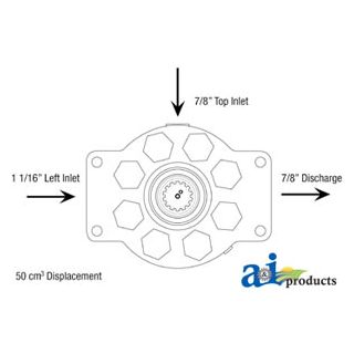 AR56160-R - Re-Mfg. Hydraulic Pump
