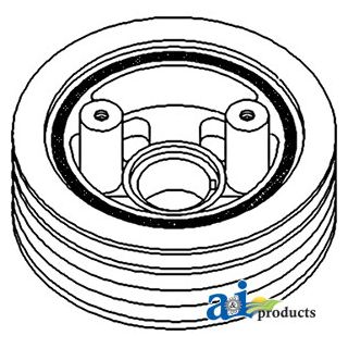 Ar57241 - Pulley, Crankshaft Dampener