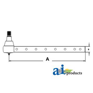 AR63833 - Tie Rod, Long Outer (8 Cross Holes)