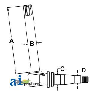 AR67416 - Spindle (RH/LH)