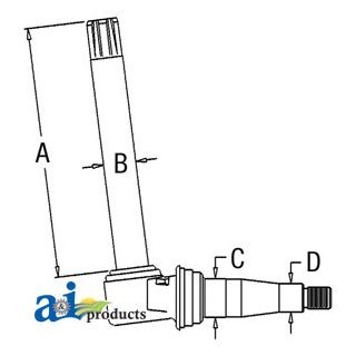 AR67417 - Spindle (RH/LH)