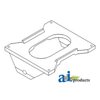 AR69836 - Pivot Plate w/ Caps & Bolts