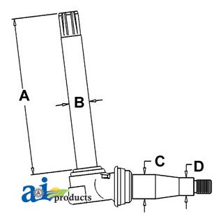 AR74606 - Spindle (RH/LH)