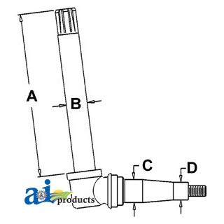 AR76932 - Spindle (RH/LH)