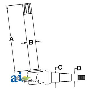 AR76933 - Spindle (RH/LH)