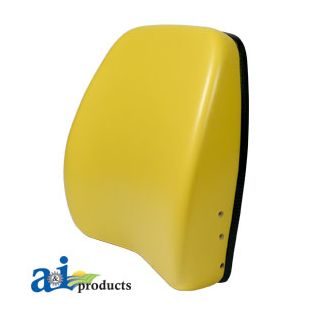 AR81168-6 - Back Cushion, Steel, Ylw Vinyl