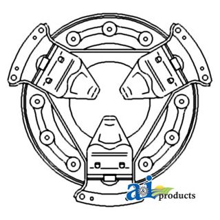 AT104326 - Pressure Plate: 12", 3 lever (Power Shift)