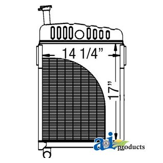 AT10695 - Radiator; Long Filler Neck