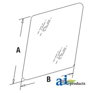 AT154429 - Glass, Windshield, Upper	