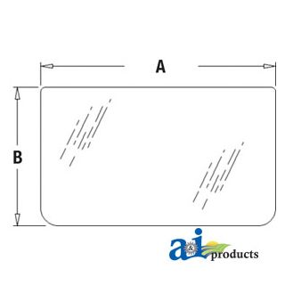 AT154431 - Glass, Windshield, Lower	