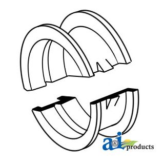 AT21136 - Bearing, Thrust (.030", Flanged)