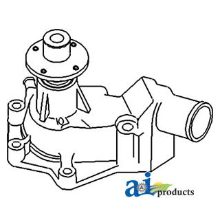 AT29618 - Water Pump w/ Pulley