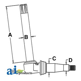 AT34973 - Spindle (RH/LH)