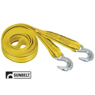B1141015 - Pro Grip Tow Strap, 15' X 2" With Hooks, Polyester
