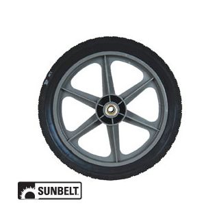 B130047 - Wheel Assembly, Plastic (14 x 1.75)